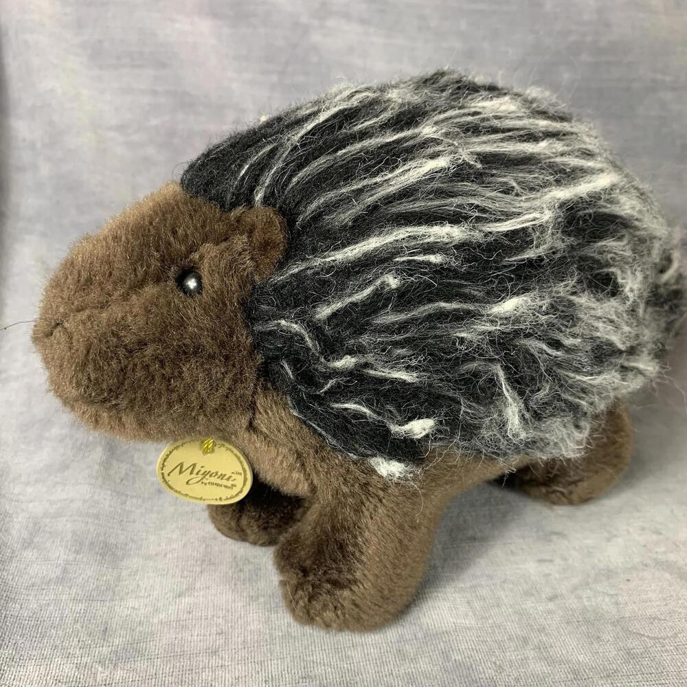 Aurora Miyoni 10" Porcupine Realistic Stuffed Animal Plush Toy
